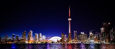 Toronto Skyline at Night